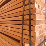 High Density Iroko Hardwood Sawn Timber AD Grade A Lumber for Outdoor Construction and Marine Use