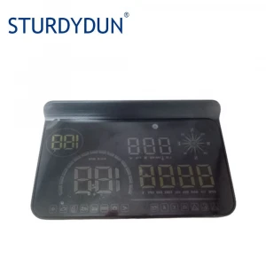 Head Up Display Speedometer OBD CarHUD Digital Speed Display Mph Over Speeding Alarm