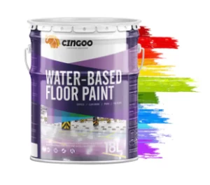 High quality Eco-friendly Anti slip Water-Based Epoxy Floor Coating Paint