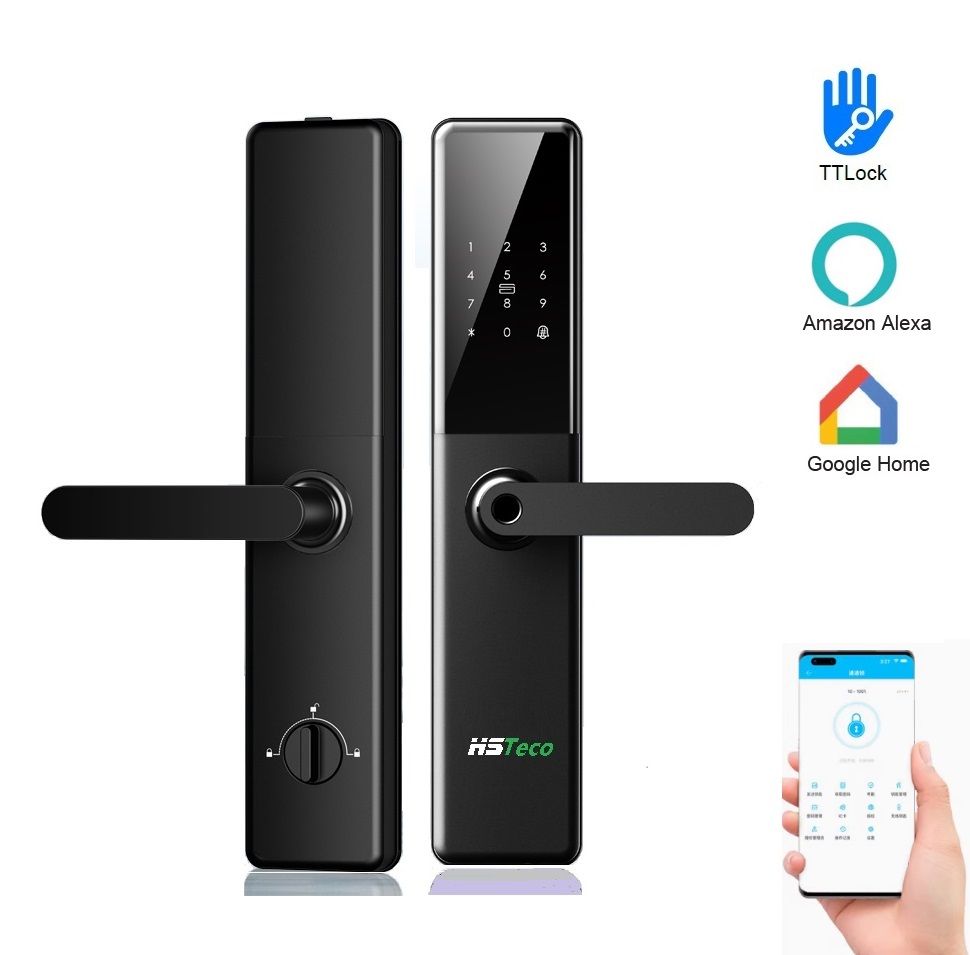 Buy Fingerprint Door Lock Smart Door Lock Amazon Alexa Lock Digital ...