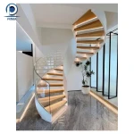 Staircase Customized Modern Indoor Outdoor Straight Spiral Curved Stair