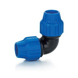 PP Compression Fitting-HDPE Compression fitting-Hdpe Fitting-Pipe Fitting-Push Fitting-Elbow