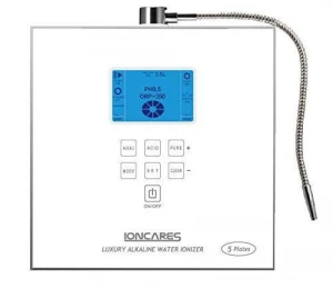 AMRUTUM IONCARES 5 Plate Water Ionizer Filter Healthy Alkaline Hydrogen Water Generator