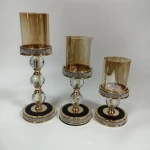 Decoration luxury table top candle holder