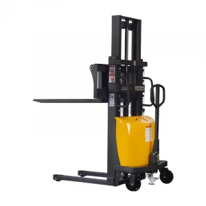 2T AC Motor Powered Semi Electric Lift Stacker Forklift