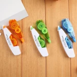 Transparent school office stationery student kid customized creative plastic corrector colored pet correction tape pen
