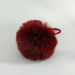 Girls Winter Hair Ball Pompom Hair Tie Elastic