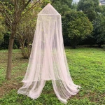 Polyester Double Bed Anti Very Large Simple Conical Round Dome Princess Pink Mosquito Net Insect Screen Net