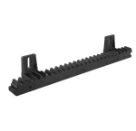 Two hole track sliding door nylon gear rack