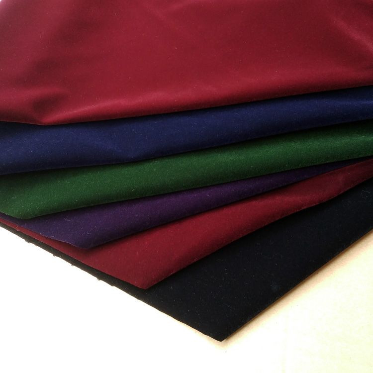 Buy Knitting Flocked Velvet Fabric Nylong Flocking Fabrics from Ningbo ...