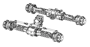 13G Rear Drive Bridge