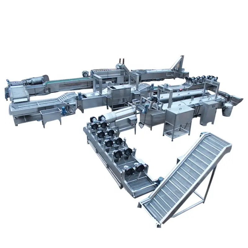 Buy Frozen French Processing Plant Fry Full Automatic Potato Chip ...