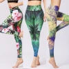 New arrival print yoga leggings for women fashion wear