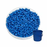 MUFAN Blue Metal-Detectable Masterbatch for PP/PE Plastics | Customized Pellets