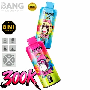Bang Legend 300K 8in1 Australia Global Wholesale Price Advantage Therapeutic Vape Device Smoking Cessation Supply