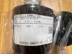 Kaneko 2-way solenoid valve M55-20-D12PG-TF