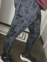 Leggings with Pockets for Women,High Waist Tummy Control Workout Yoga Pants
