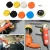Import 10 Pieces Gross Polishing Buffer Pad Set 4" Buffing Pad Kit with 3 Pads 1 Backing Plate 5 Sanding Paper and 1/4" Drill Adaptor from China