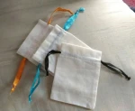 100% combed cotton double gauze with gold lurex metallic yarn