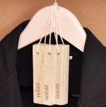 100% Natural Wood Aromatic Cedar Hanger up Cedar Blocks for Clothes Shoes Storage Accessories Closets & Drawers
