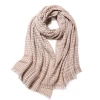 100% Wool Knitted Women&#x27;s Scarf Thick Knitted Wool Shawl