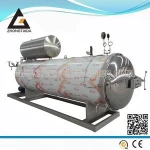 1000L single pot autoclave machinery for rabbit meat