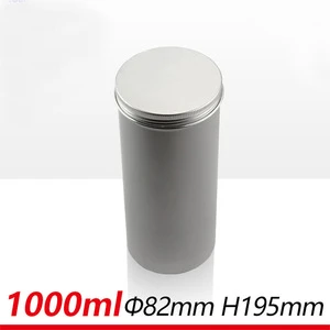 1000ml 1L empty Aluminum tin container can for tea packaging