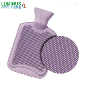 1000ml purple color small size rubber hot water bottle