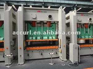 1000T Mechanical Presses 1000 Ton capacity H frame Two Points Power Press,1000 Ton H-frame Double Crank Power Press for sale