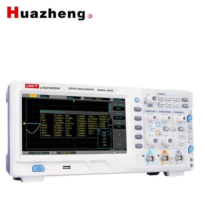 100MHz 2 Channels dual channel Digital Oscilloscope