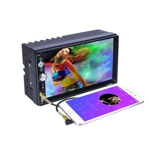 1080P Video USB/SD/MP4/MP5/BT HD LCD-TFT Touch Screen 2 Din Car Radio Player