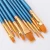 Import 10pcs/set Nylon Hair Aluminium Tube Wood Handle Artist Paint Brushes from China