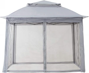11x11 ft. 2-Tone Steel Outdoor Patio Gazebo Sale Canopy Outdoor Portable Gazebo Tents