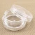 Import 12 pcs eyewear accessories PS material Portable transparent contact lenses case from China