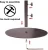 Import 13KGS Heavy Duty Round Steel Plate Post Stand Patio Umbrella Base from China