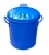 Import 15L Litre household metal decorative waste bins from China