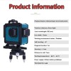 16 Lines Laser Levels Green Cross Self-Leveling Indoor/Outdoor 360 Rotary 4D Laser Levels With 1.5m Tripod