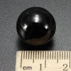 16MM And 25MM Solid Black Glass Marbles