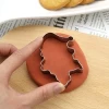 17 pcs Christmas shapes mold stainless steel cookie cutters set