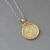 Import 18K Gold Plated British Lucky Sixpence Elizabeth  Silver Coin Vintage Necklaces Jewelry For Women from China