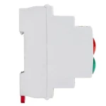 18mm DIN Rail LED Ac/Dc two Signal lamp Indicator Light