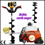 1E40F hand held  Post hole digger machine  earth auger