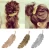 Import 1Pcs Fashion Metal Leaf Shape Hair Clip Barrettes Crystal Pearl Hairpin Barrette Color Feather Hair Claws Hair Styling Tool from China