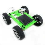 1pcs Mini Solar Powered Toy DIY Car Kit Children Educational Gadget Hobby Funny