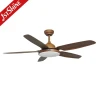 1stshine Ceiling Fan Hall Room 52 Inch 1320 Cm Energy Saving 5 Blade Chandeliers Ceiling Fan with LED Light