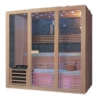 2-6 People Solid Wood Red Cedar/ Hemlock Indoor Steam Sauna