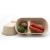 Import 2 compartment eco-friendly biodegradable natural bamboo fiber disposable lunch box from China