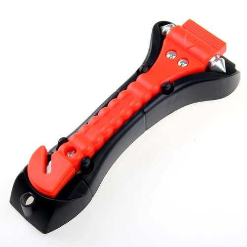 2 in 1 Car Safety Emergency Hammer And Seat Belt Cutter Rescue Tool
