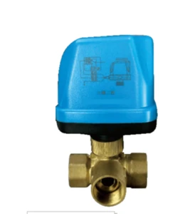 2 way Electric brass Ball Valve dn20 with Electric Actuator
