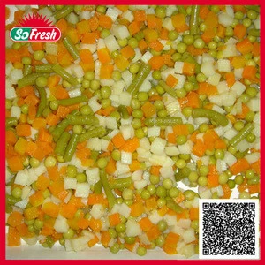 2015 new product canned mixed vegetables in brine